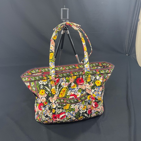 Vera Bradley Floral Tote Bag - Satchel - Picture 1 of 12